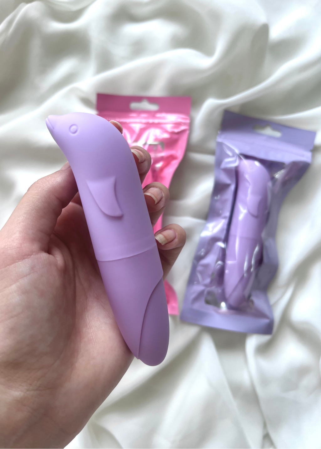 Vibrador Golfinho Aveludado