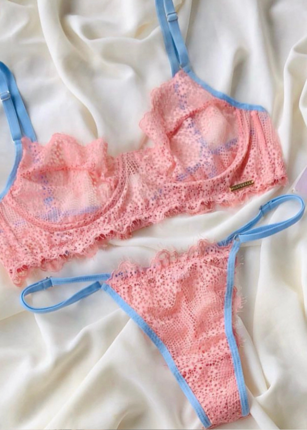 Lingerie Com Aro | Conquista Bicolor