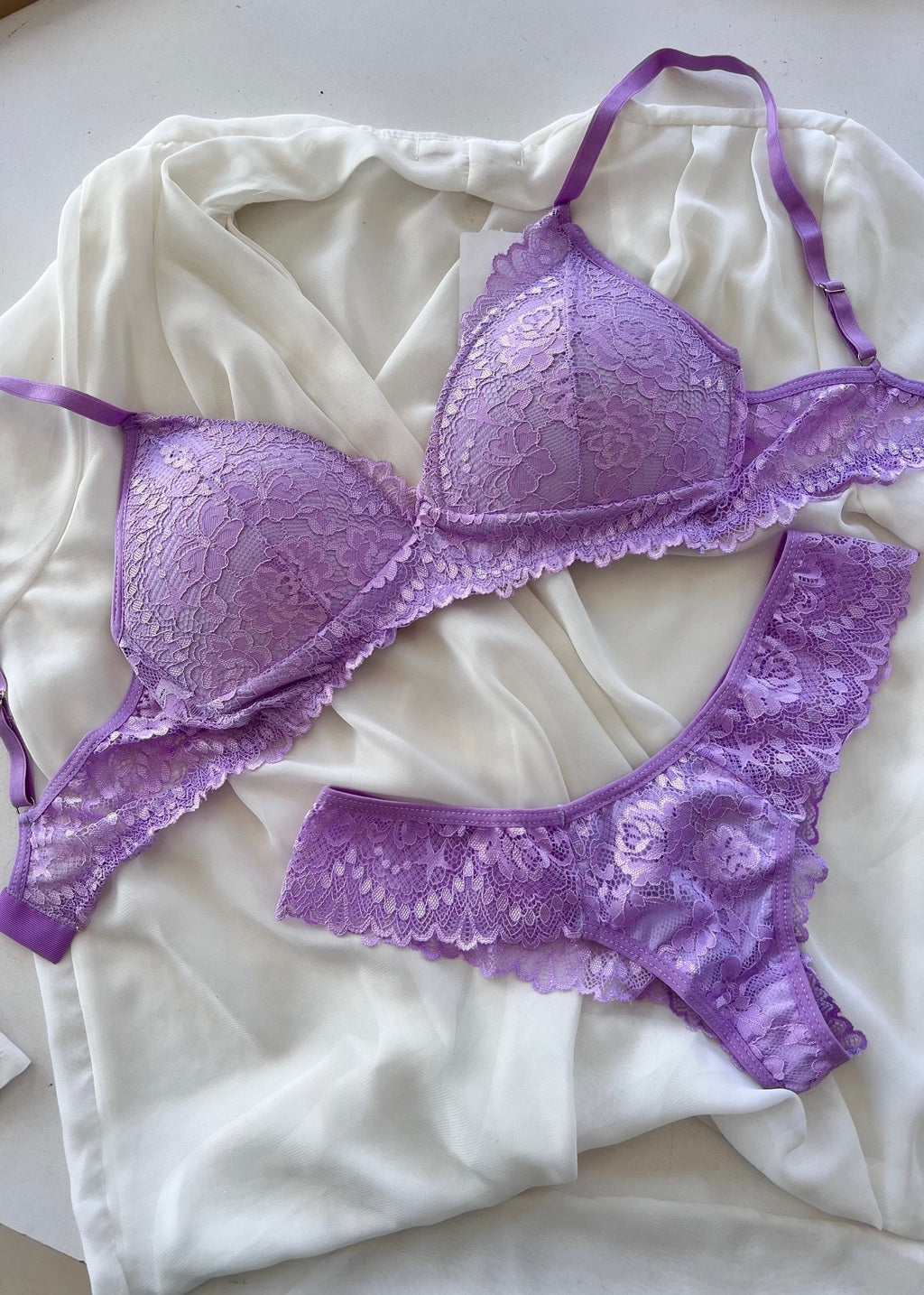 Conjunto Romântica floral