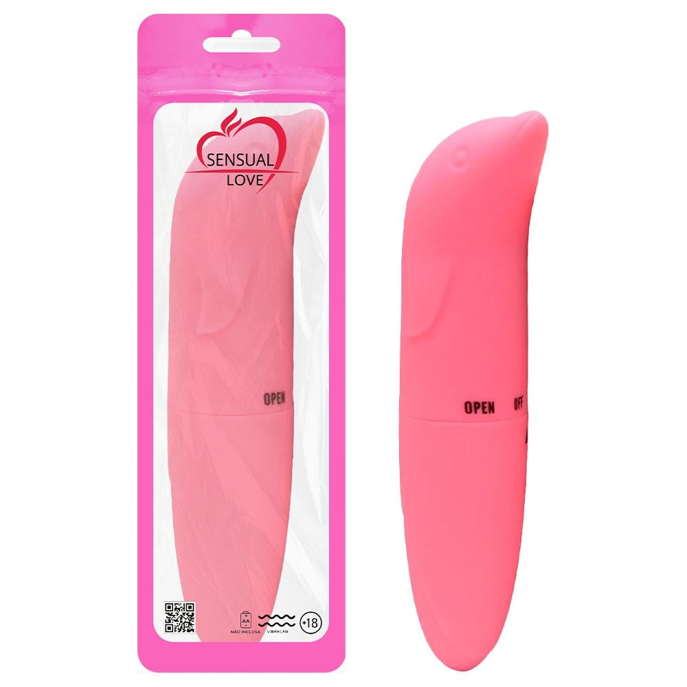 Vibrador Golfinho Aveludado