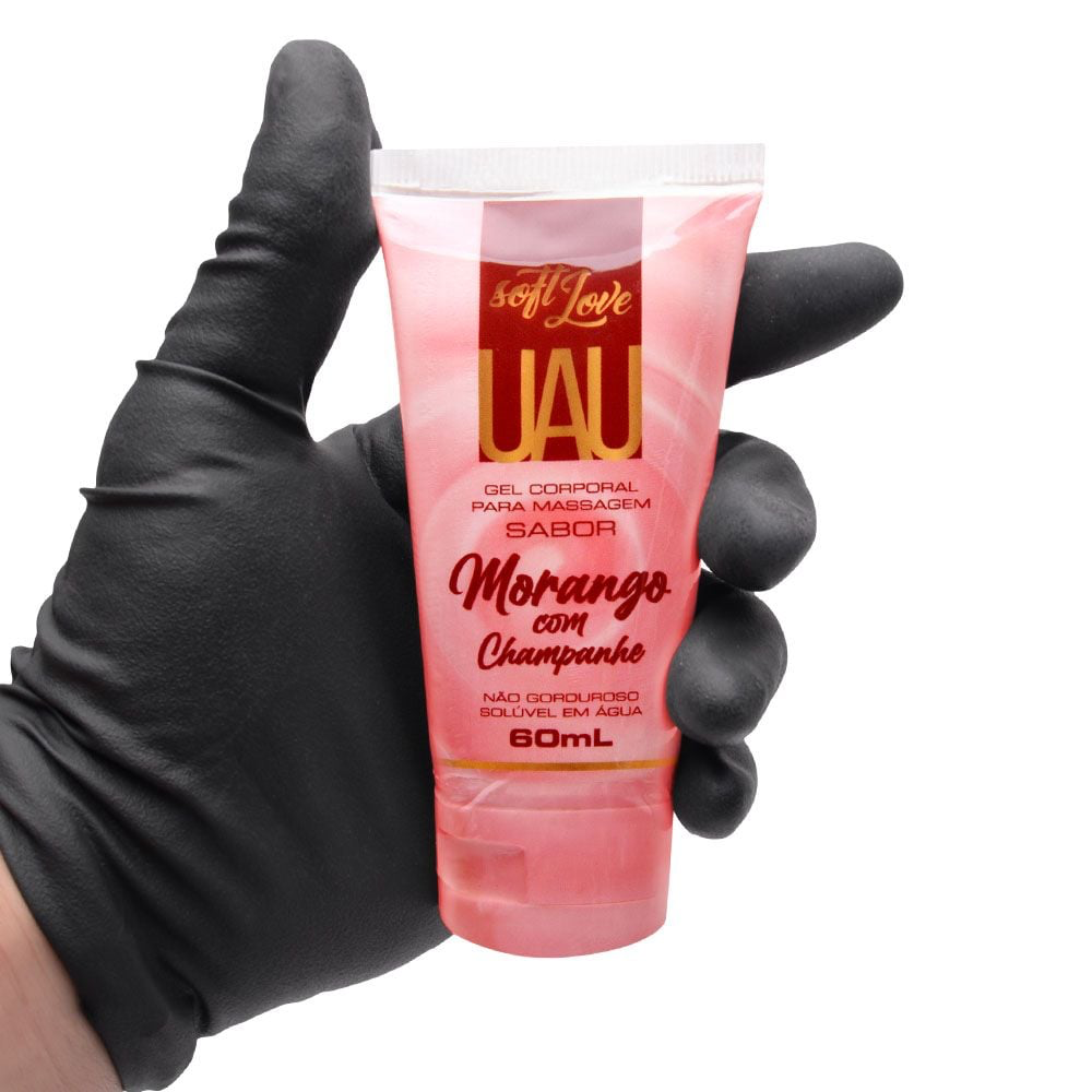 Gel corporal - Morango com Champanhe