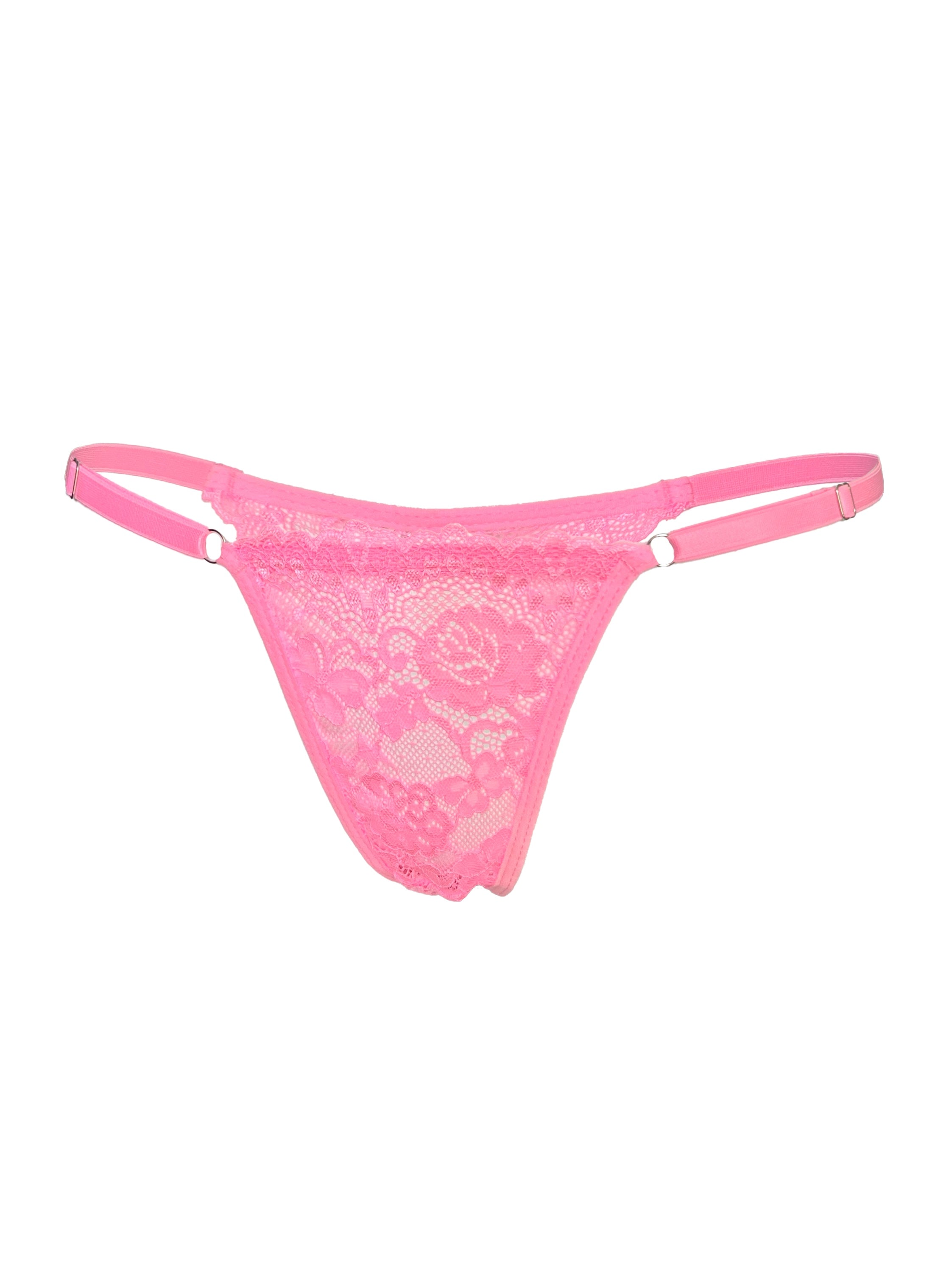 Calcinha com renda e regulagem