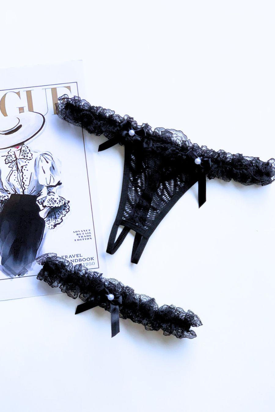 Calcinha Aberta com Persex