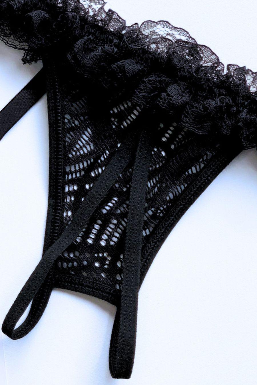 Calcinha Aberta com Persex