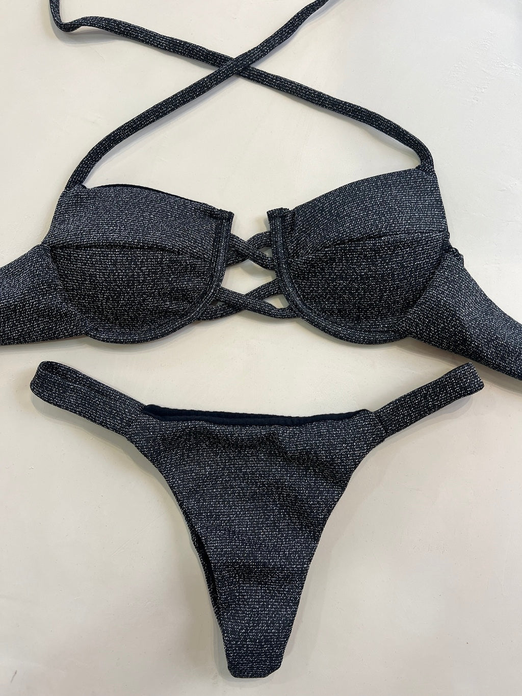 Biquíni Lurex com aro